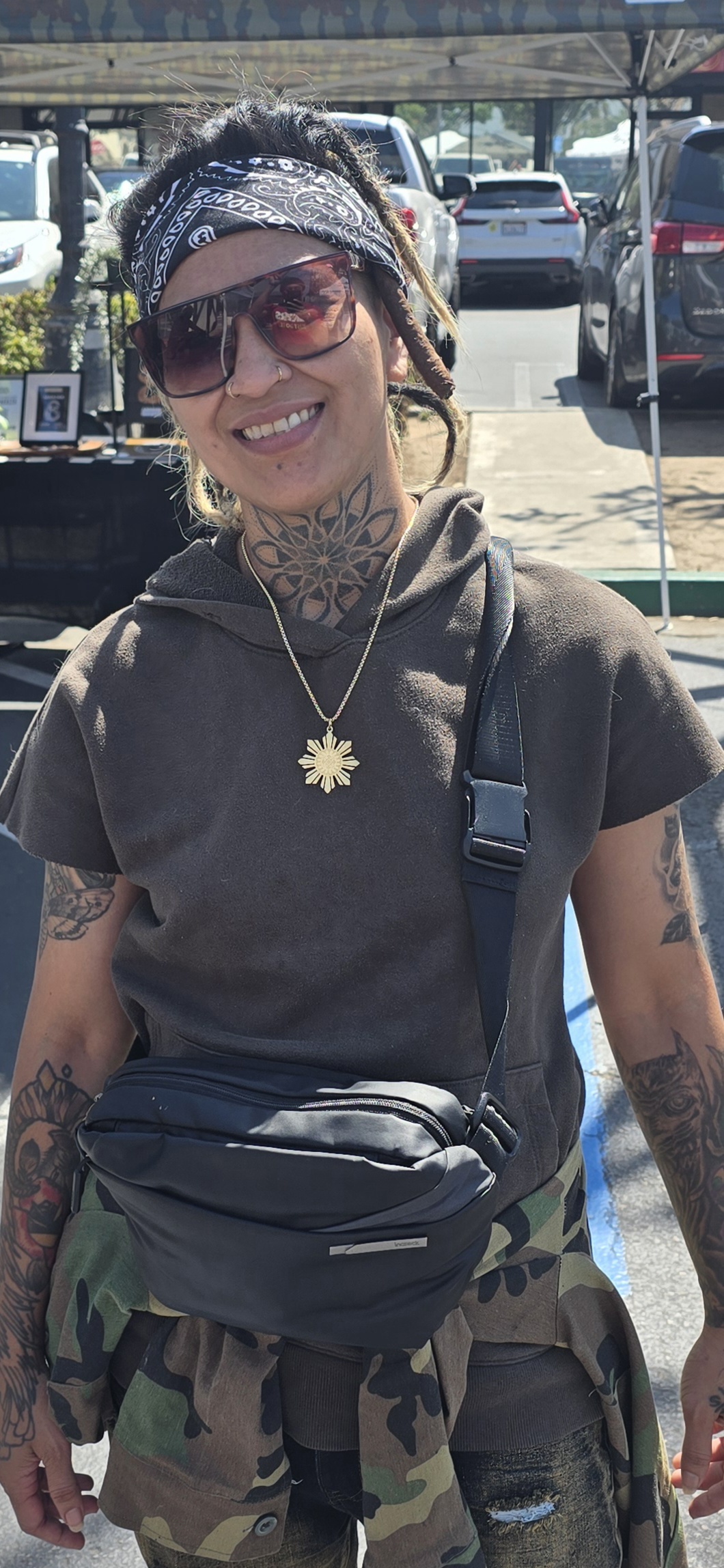 Gold Lakas Tribal Necklace from National City Flea